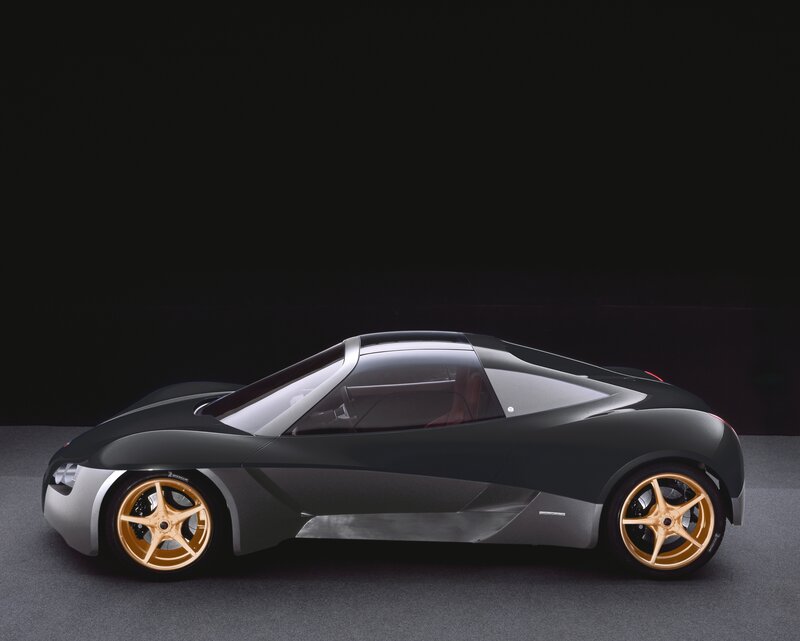 futuristic sports car concept