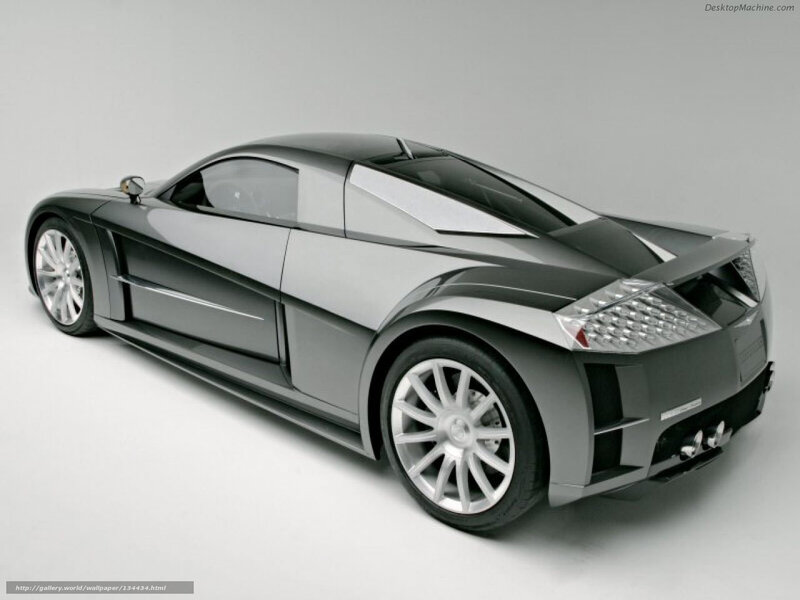 futuristic sports car concept