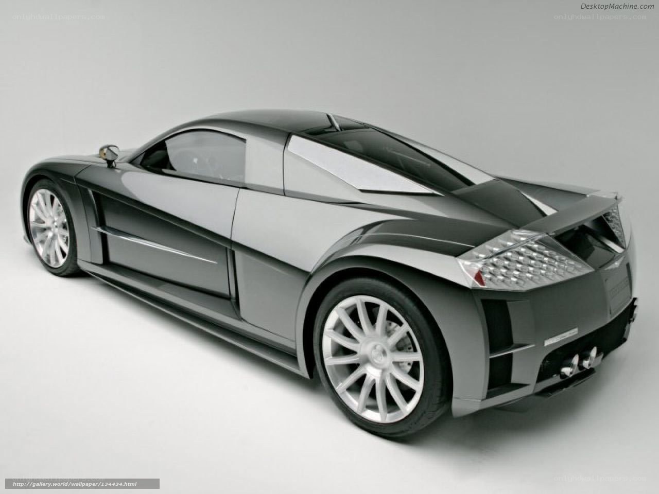 futuristic sports car concept