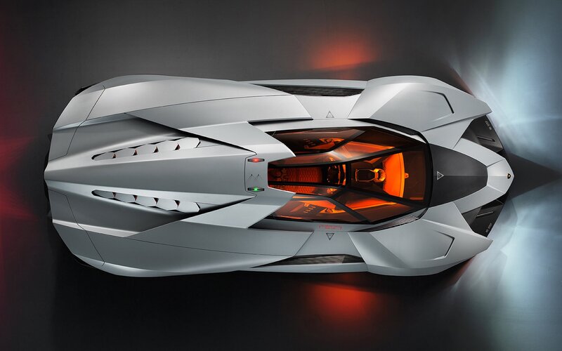 futuristic sports car concept