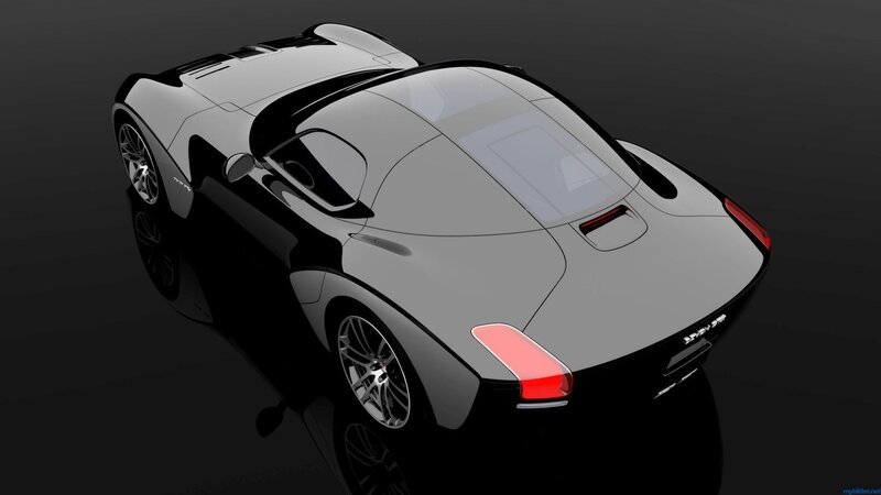futuristic sports car design