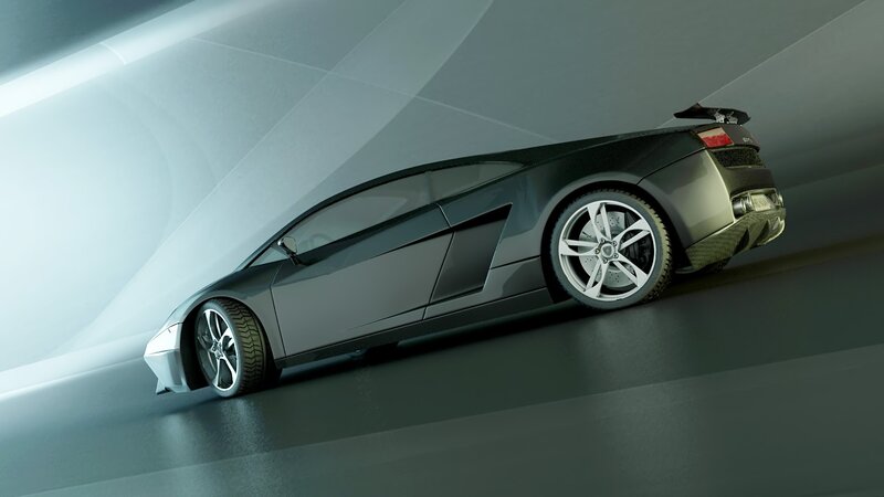 futuristic sports car design