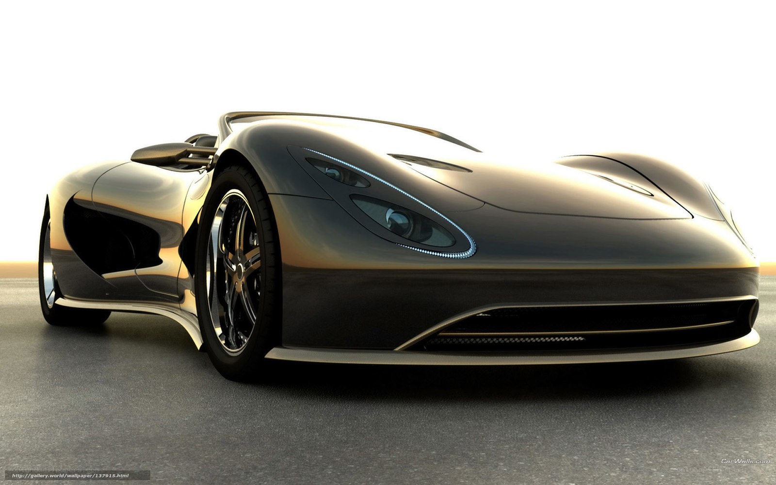 futuristic sports car design