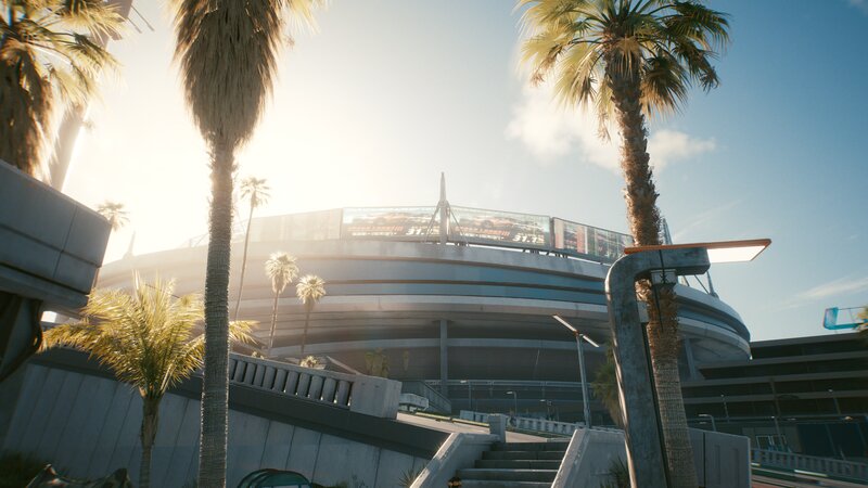 Futuristic Stadium