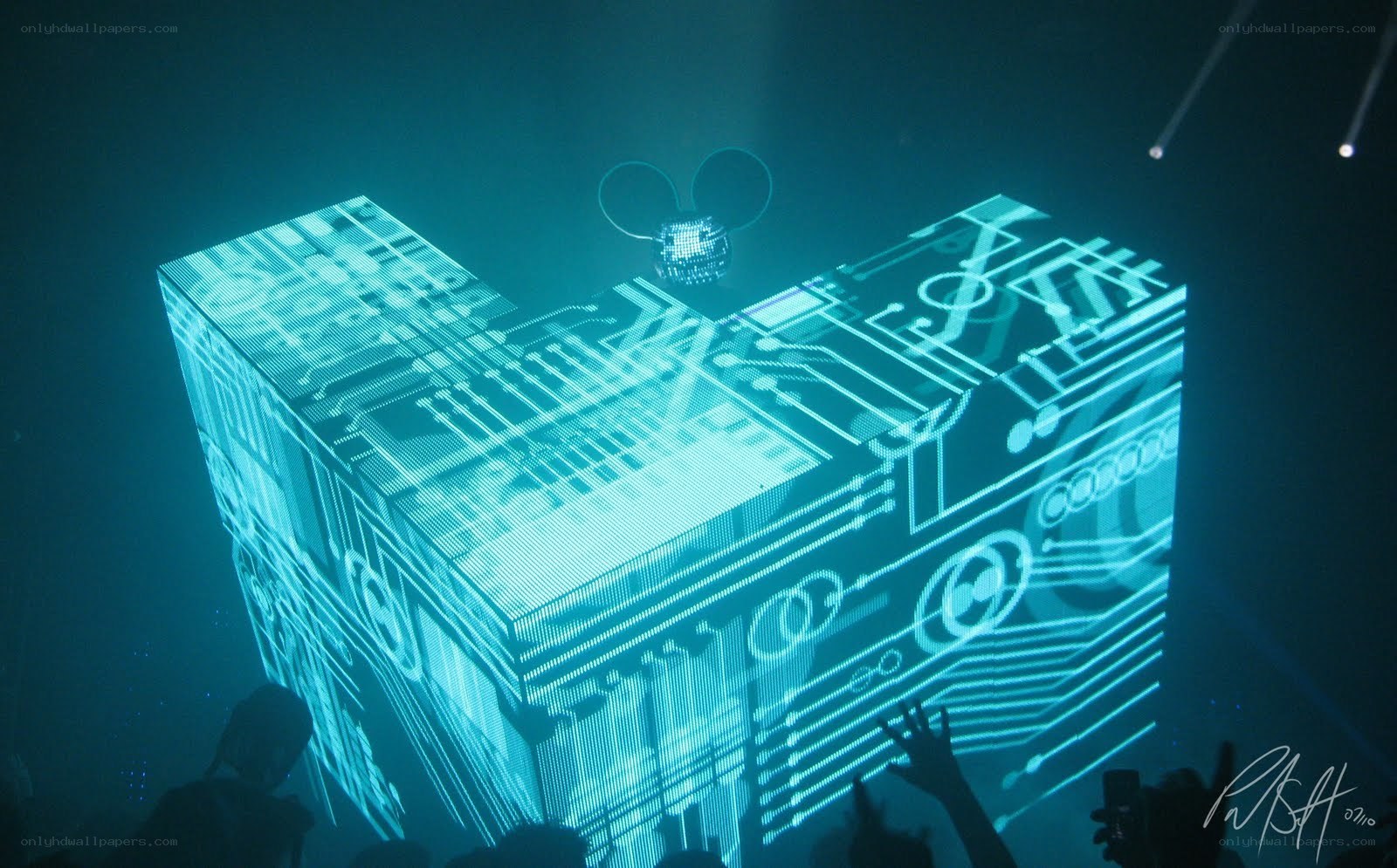 futuristic stage design