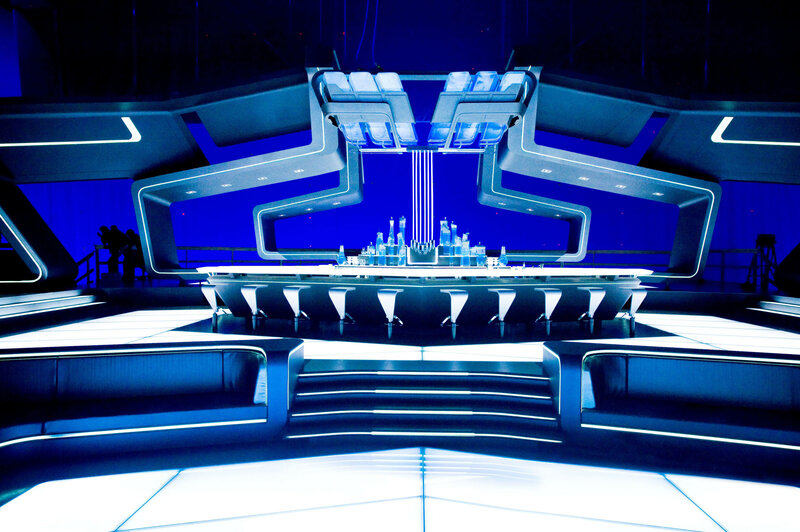 Futuristic Stage Setup