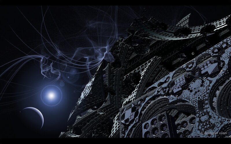 Futuristic Structure in Space
