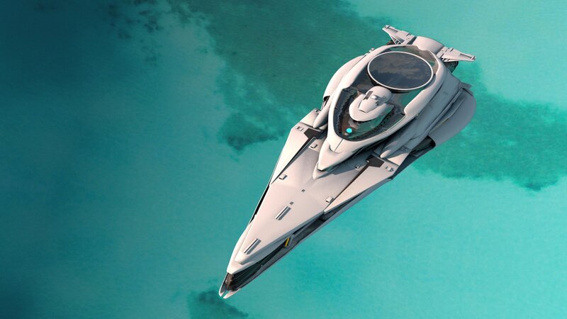 Futuristic Submarine