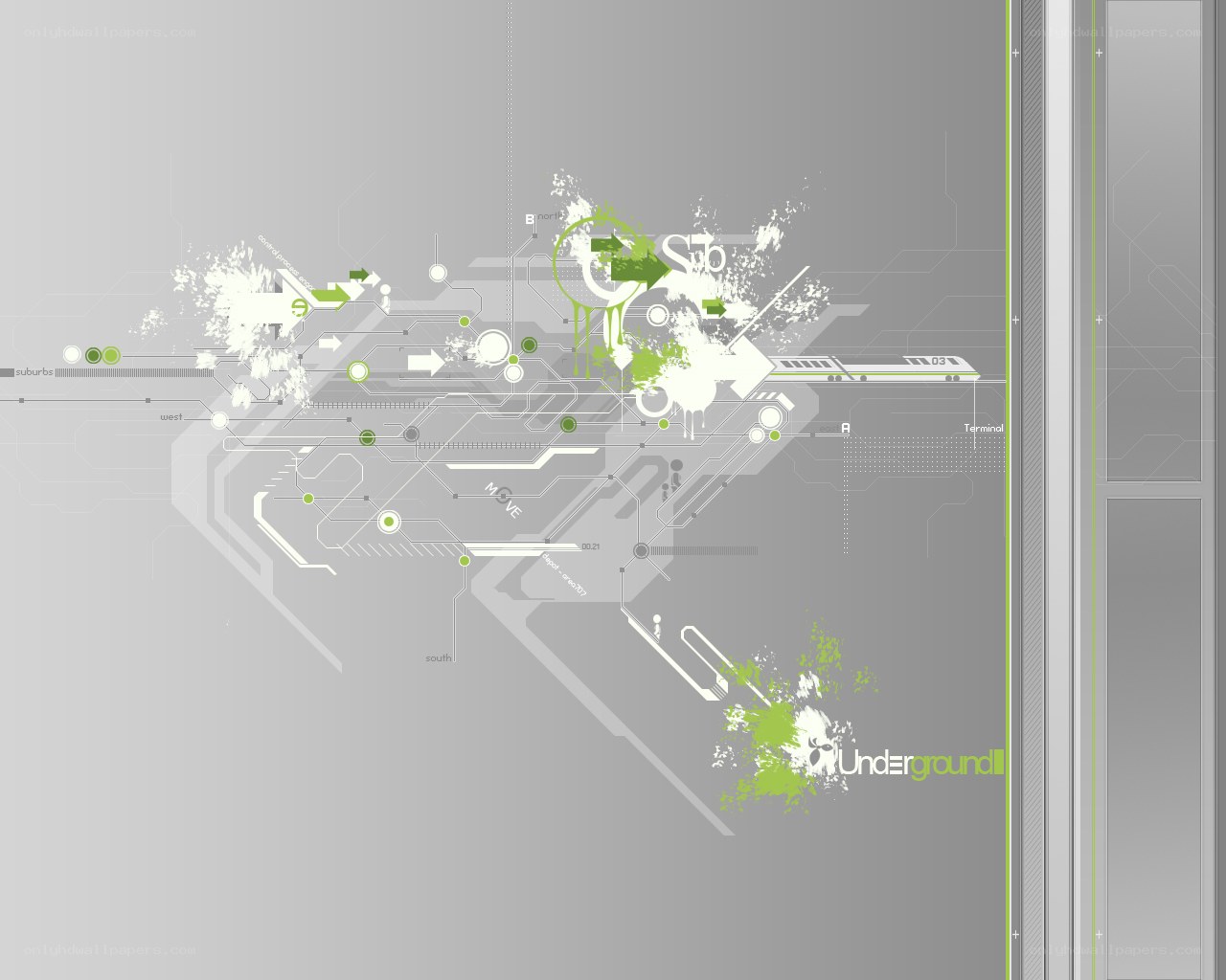 futuristic subway network design