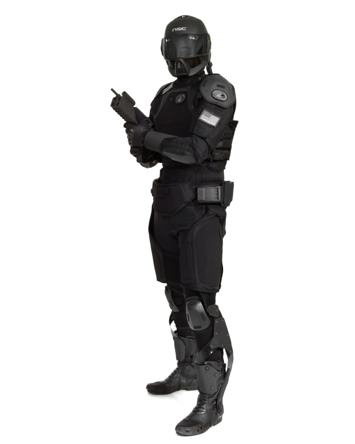 futuristic tactical soldier