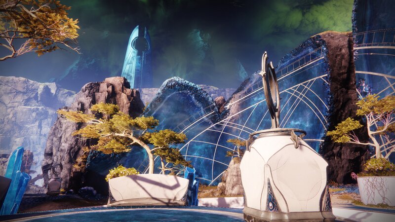 Futuristic Temple Ruins
