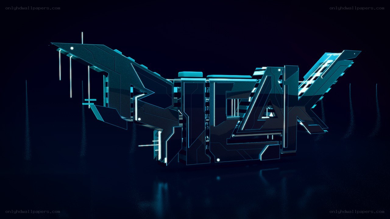 futuristic text design