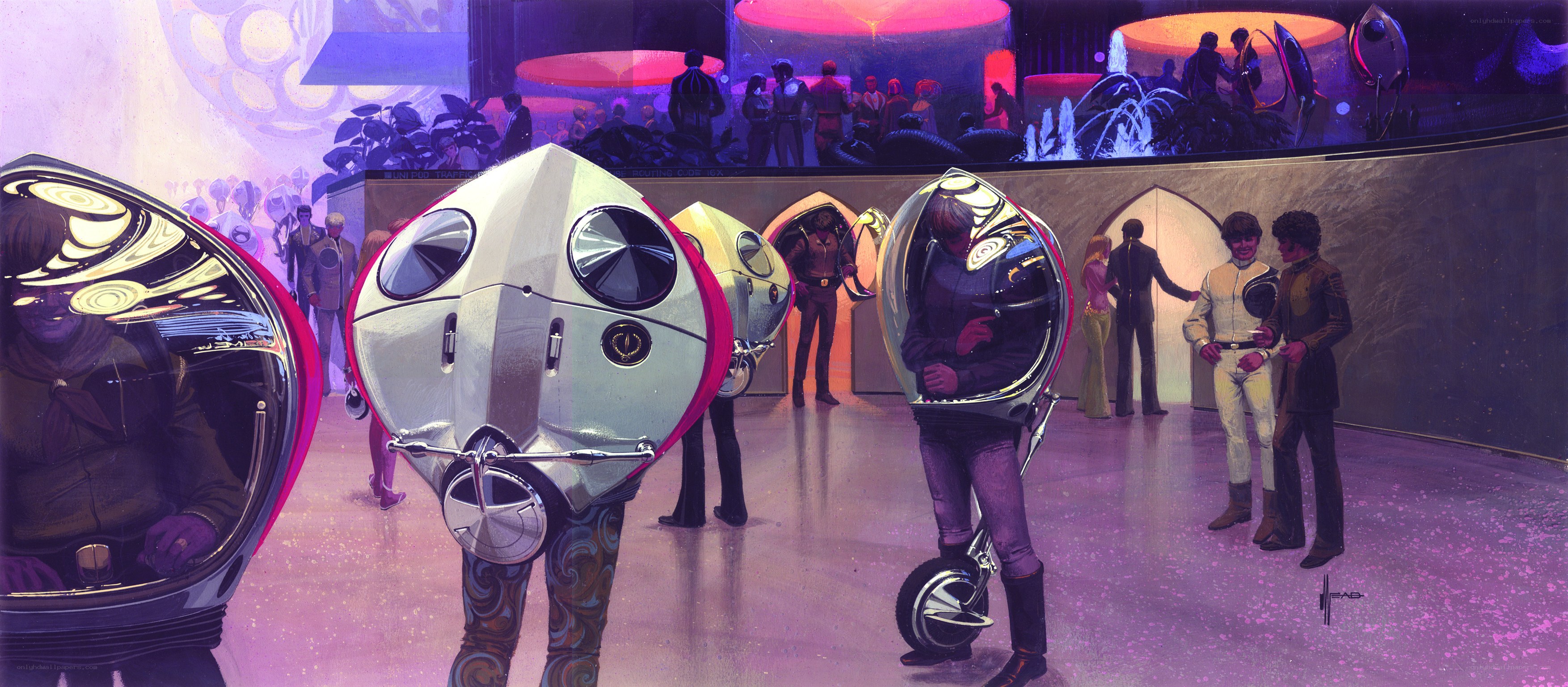Futuristic transportation concept