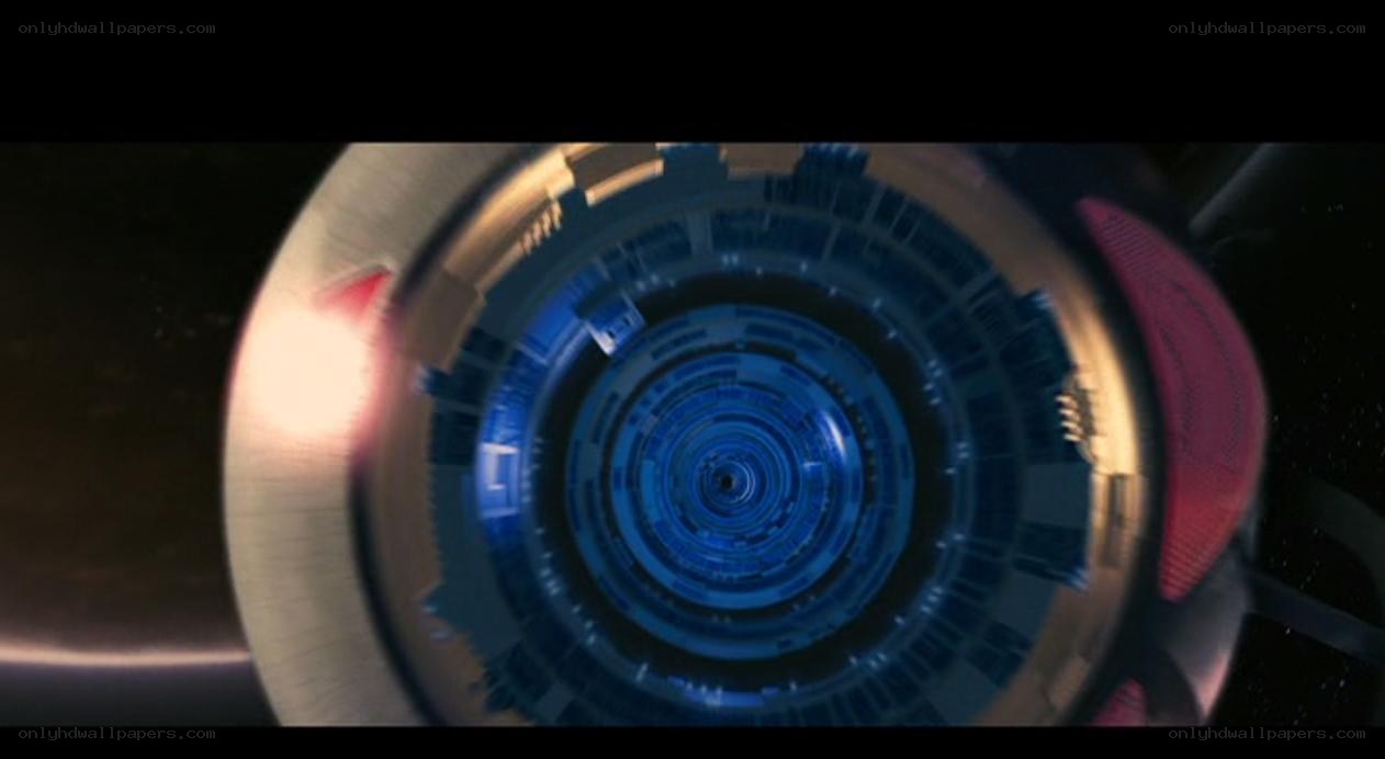 futuristic tunnel view