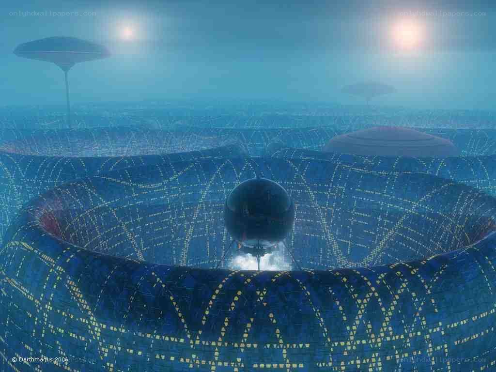 futuristic underwater city