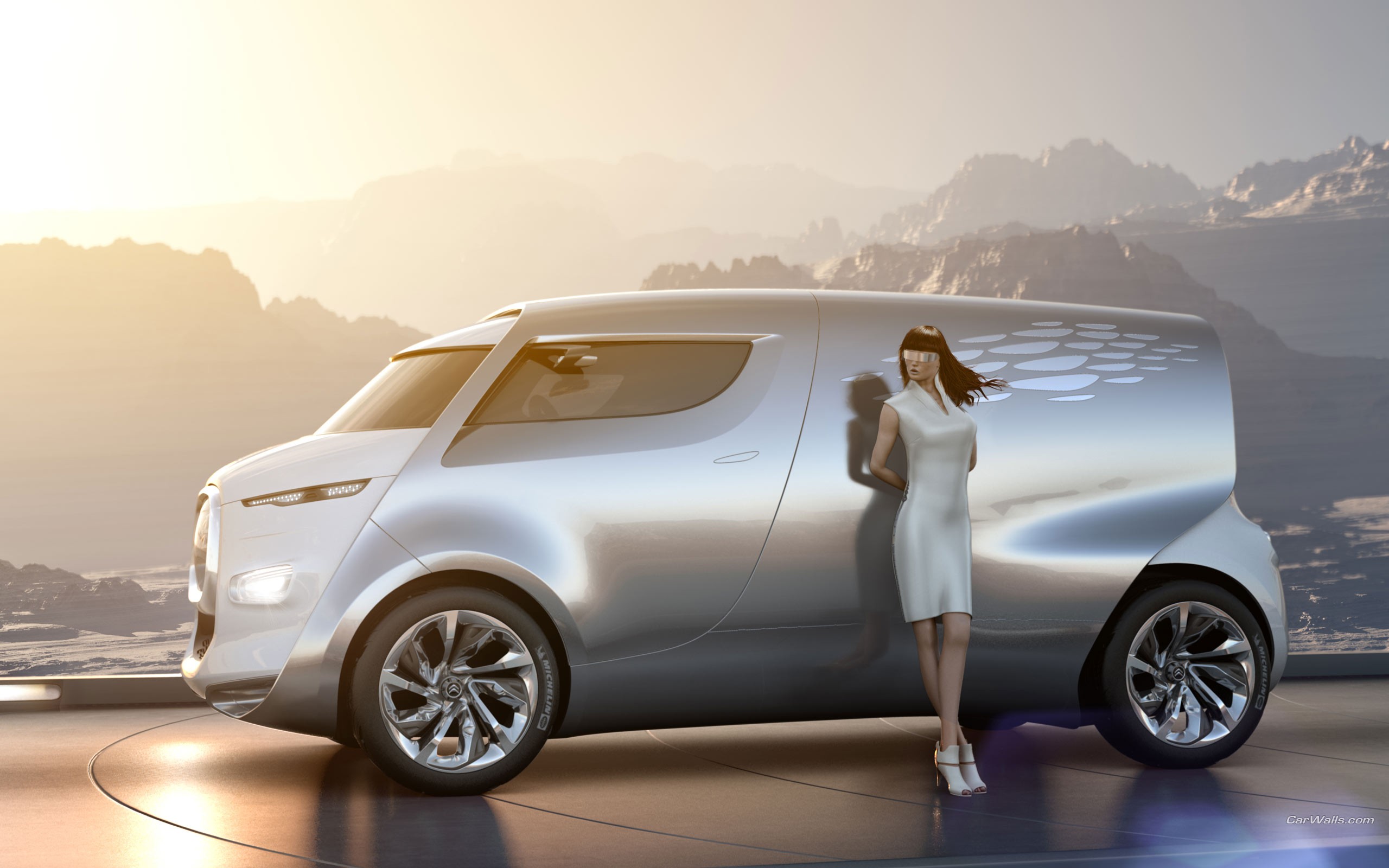 futuristic van concept