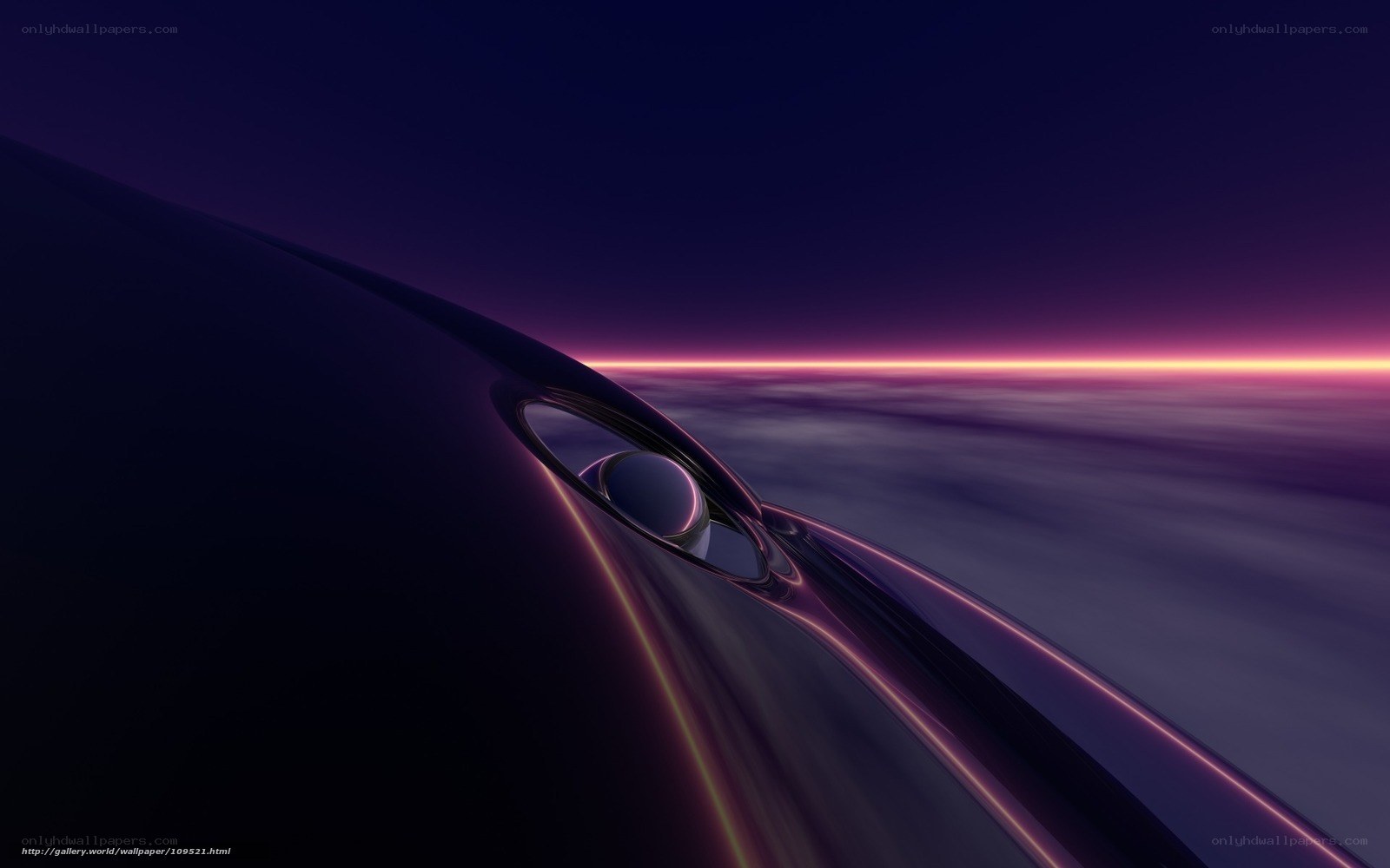 futuristic vehicle at twilight