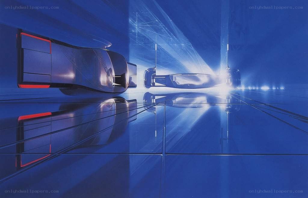 futuristic vehicle concept art