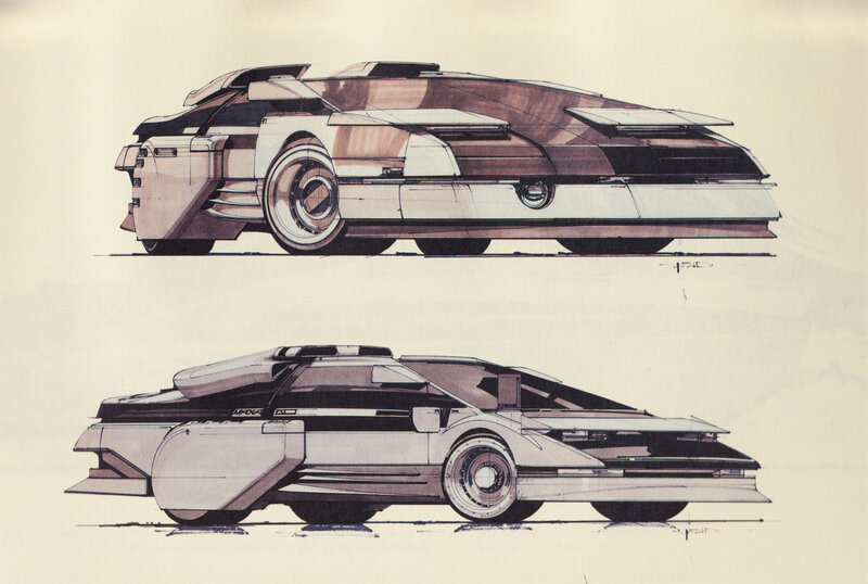 futuristic vehicle concept art