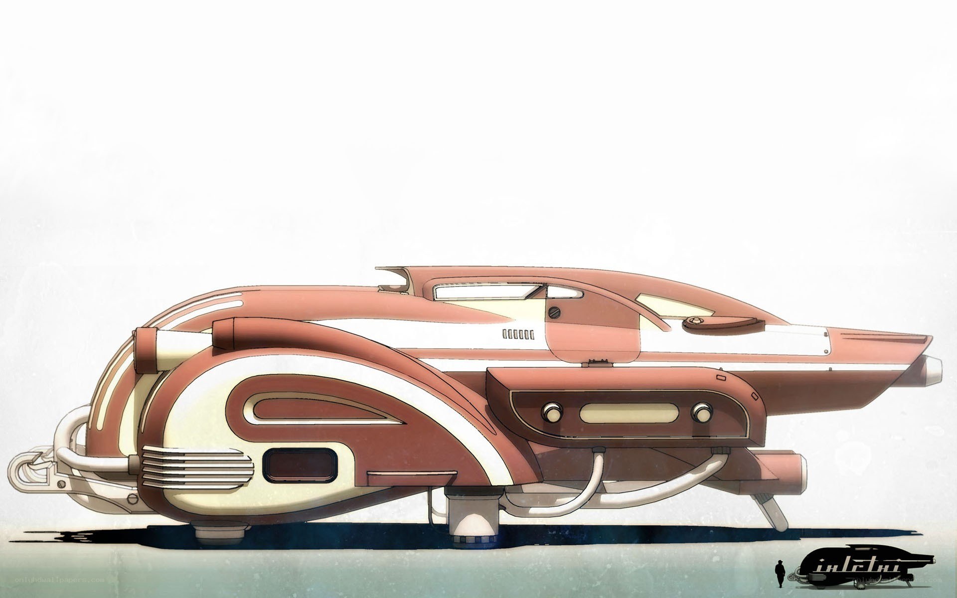 futuristic vehicle concept art