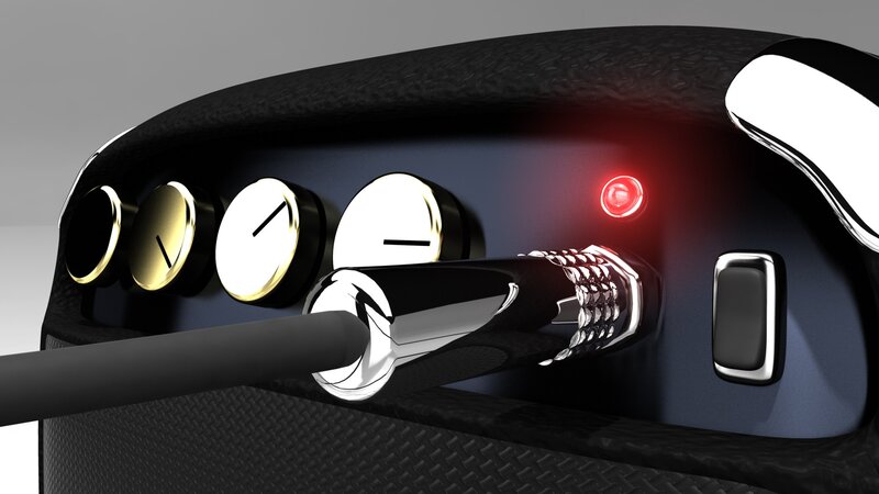 futuristic vehicle control panel