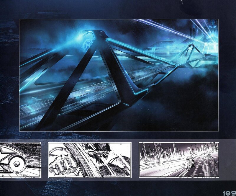 Futuristic Vehicle in Motion — Blue, Dramatic, Night