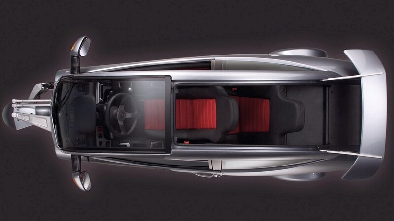 futuristic vehicle interior