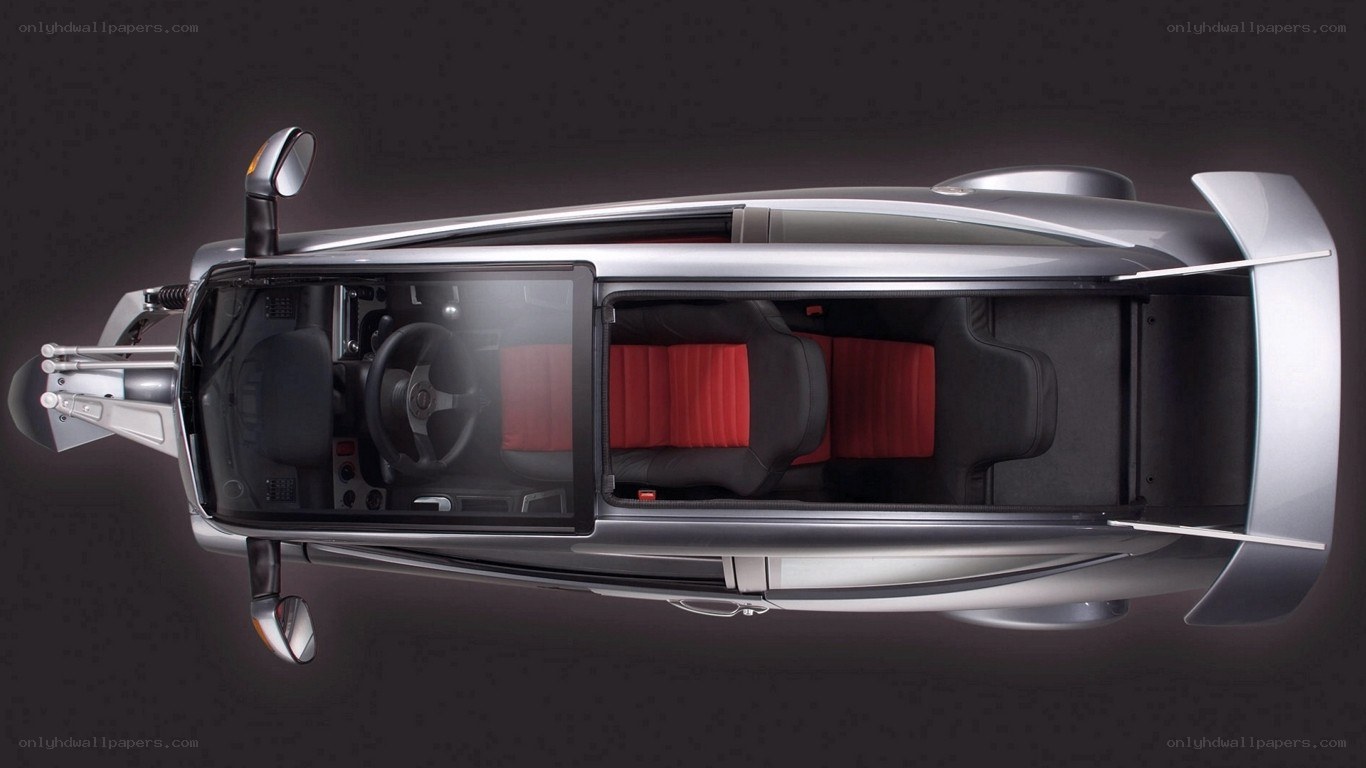 futuristic vehicle interior