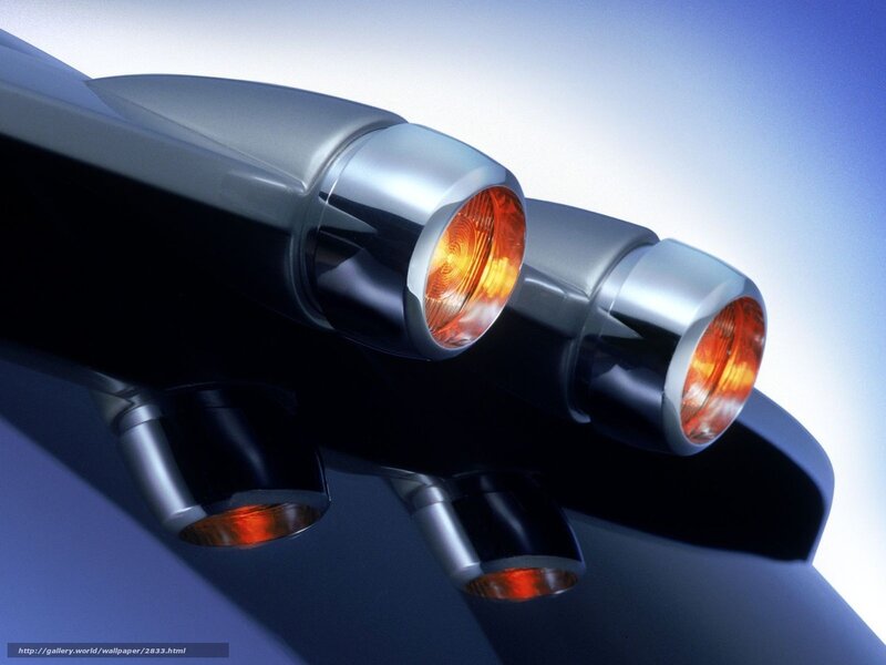 futuristic vehicle lights