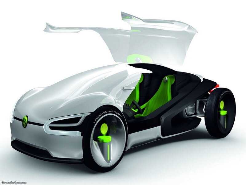 futuristic volkswagen concept car