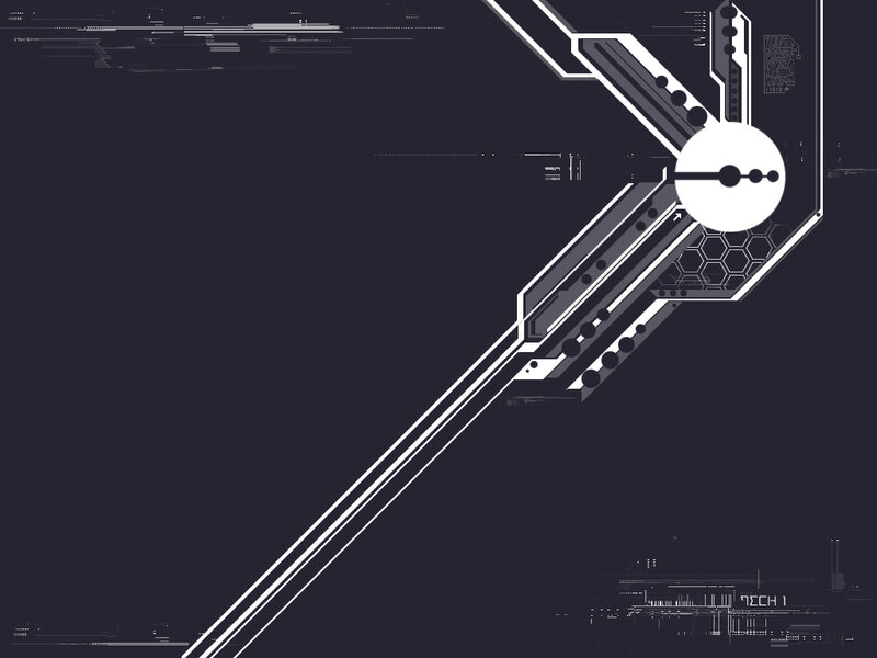 Futuristic Weapon Design — Black, Technological