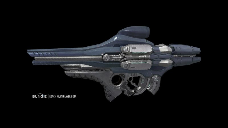 Futuristic Weapon — Gray, Dramatic, 3d Render, Gun