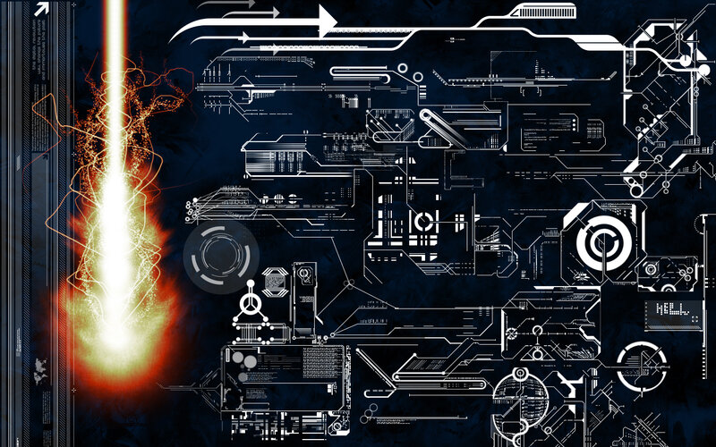 futuristic weapon schematic