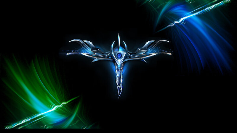 Futuristic Winged Symbol