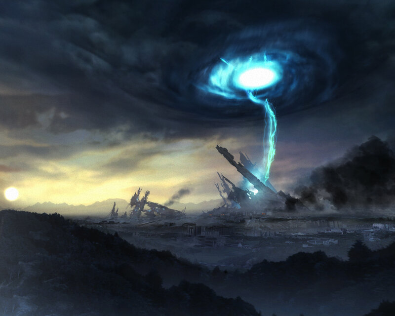 Futuristic Wreckage