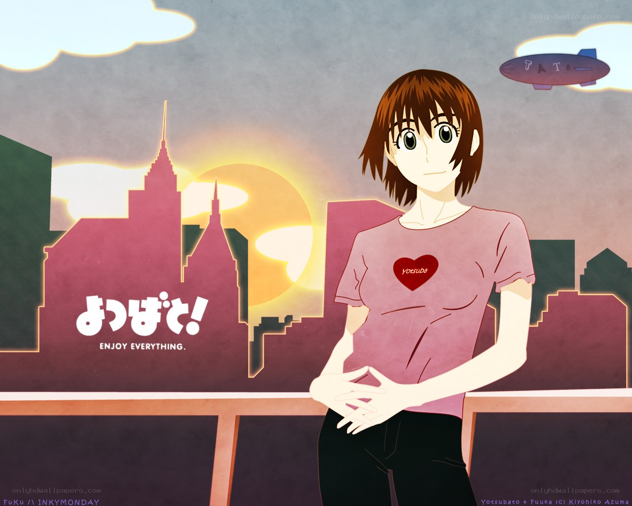 Fuuka in the city