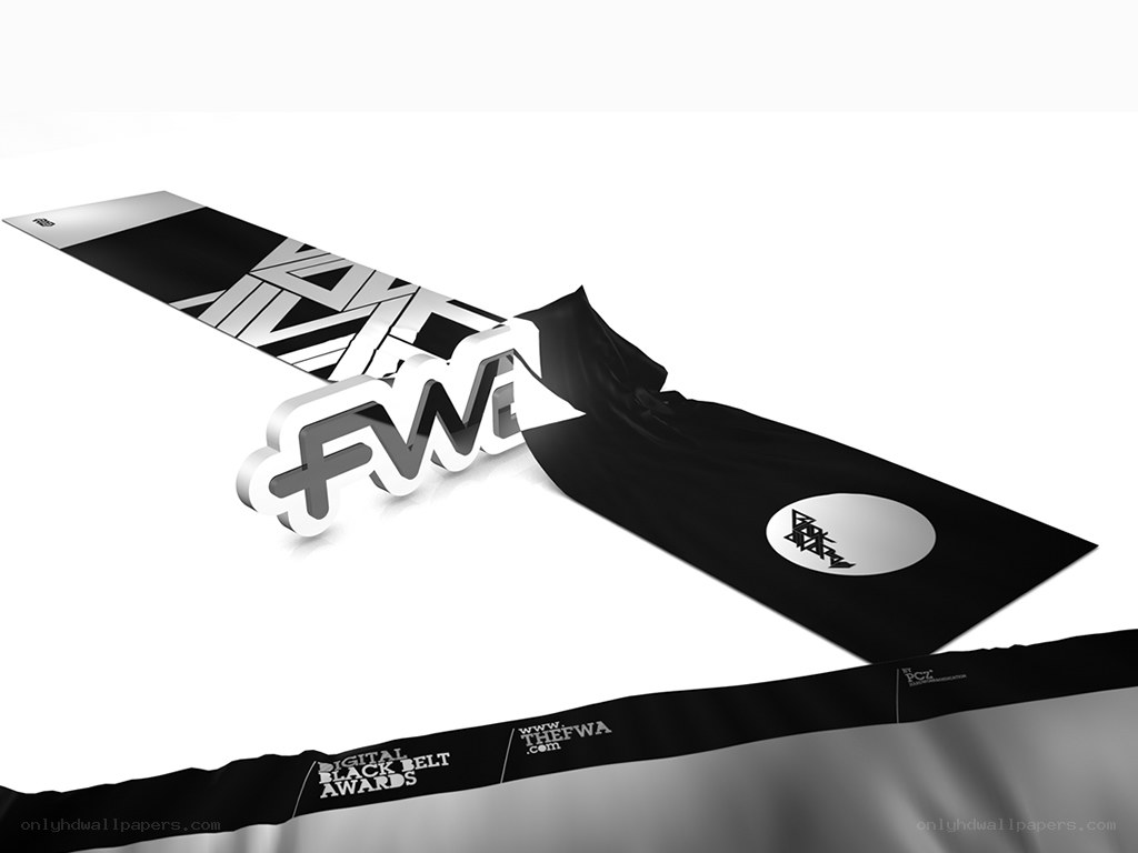 FWA logo and ribbon design