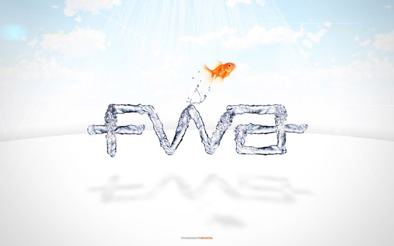 FWA logo with goldfish