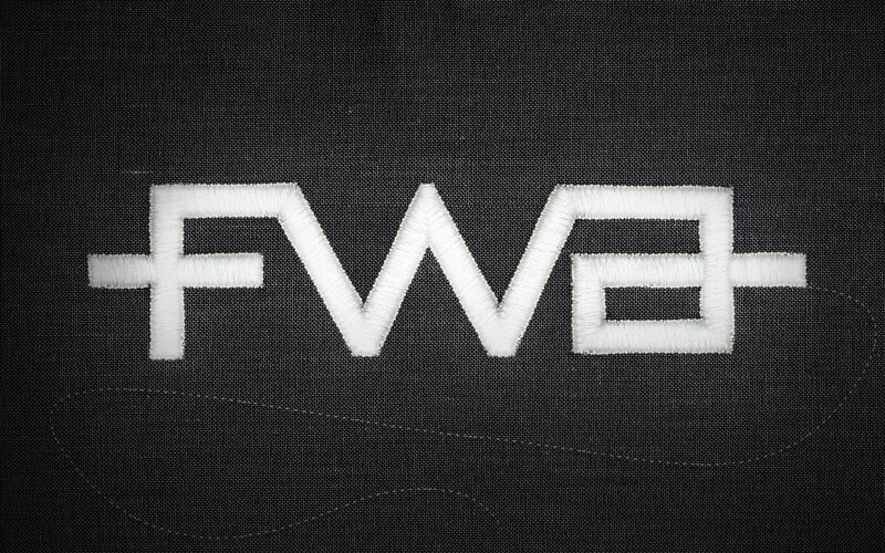FWB embroidered logo