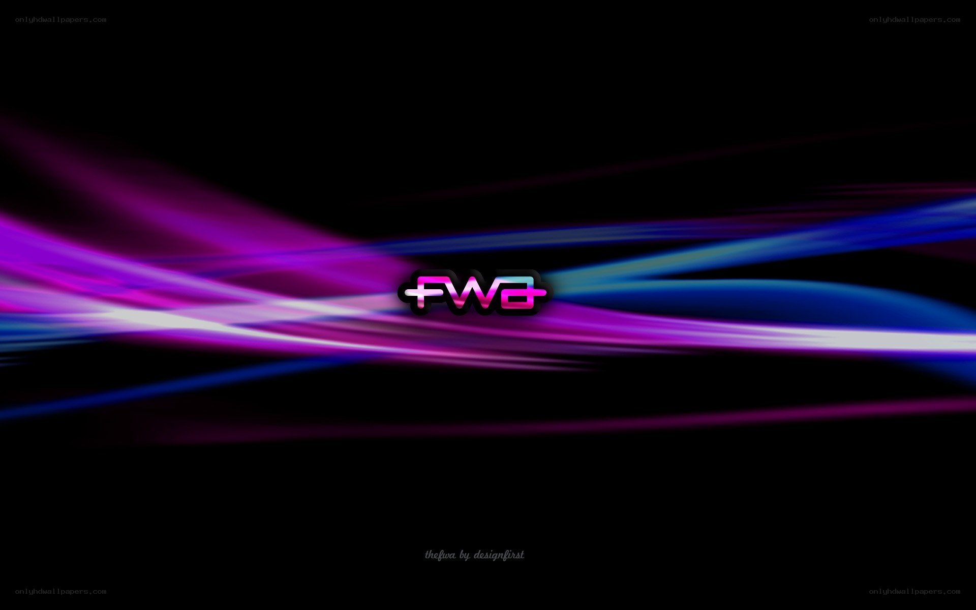 FWD logo with light streaks