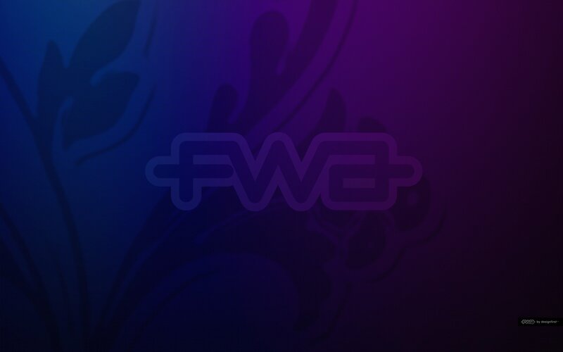 FWE Logo on Gradient