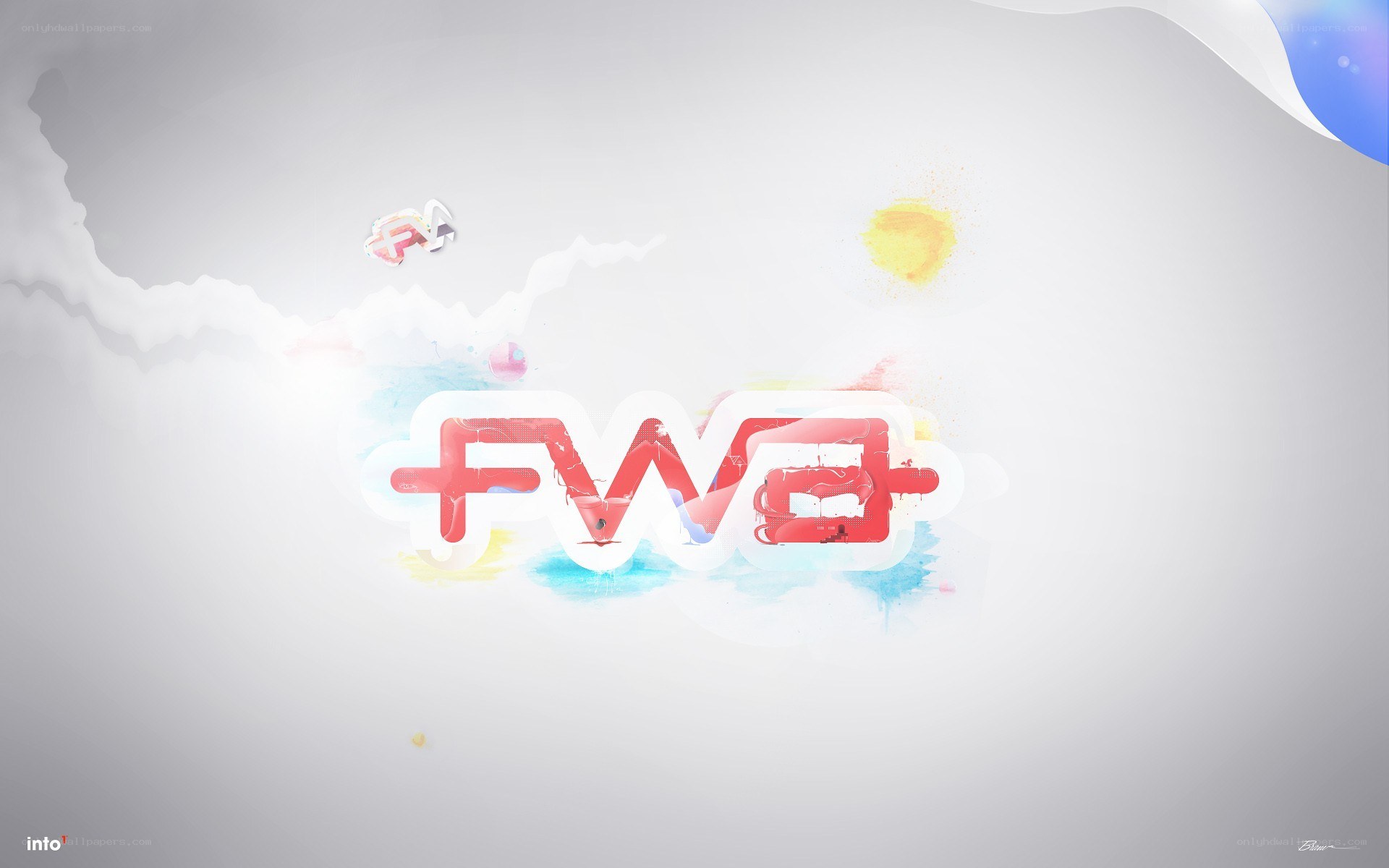 FWG logo with watercolor effect