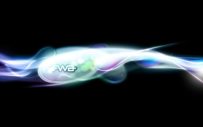 FWQ+ logo with light waves