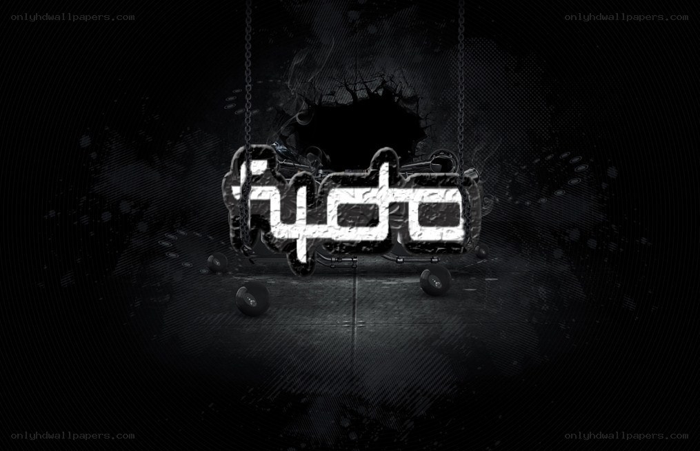 Fydo logo on dark background