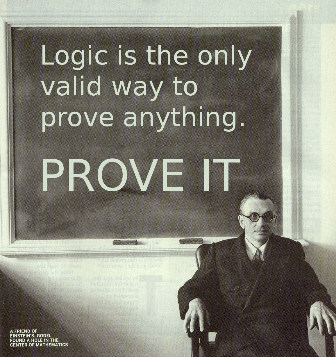 Gödel on logic and proof