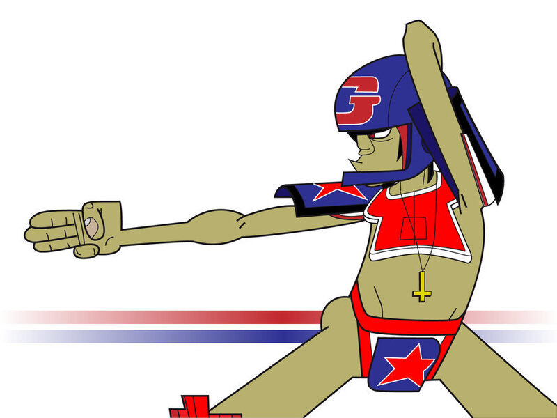 G-Force character in action