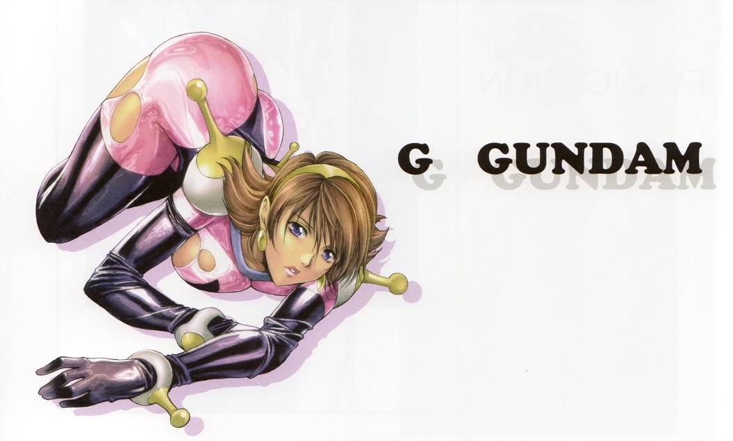 G Gundam character art
