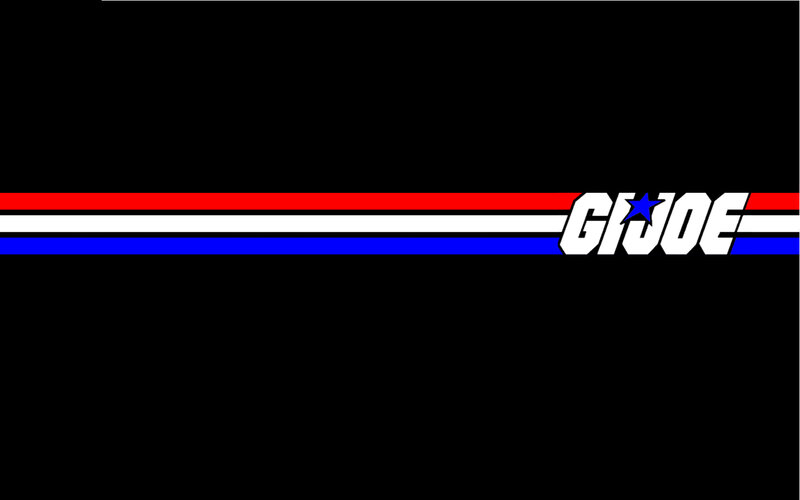 G.I. Joe logo with stripes