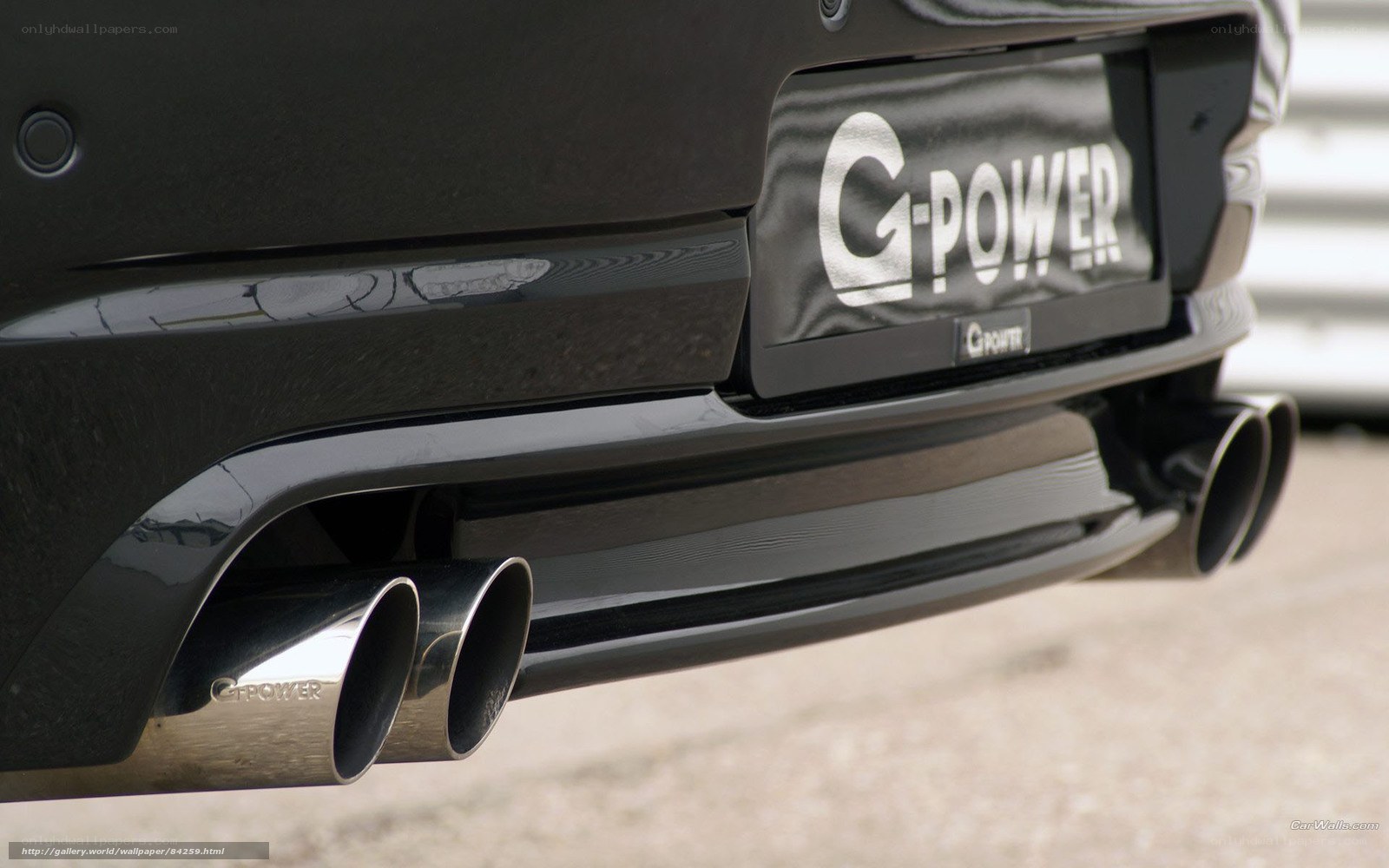 G-Power exhaust system