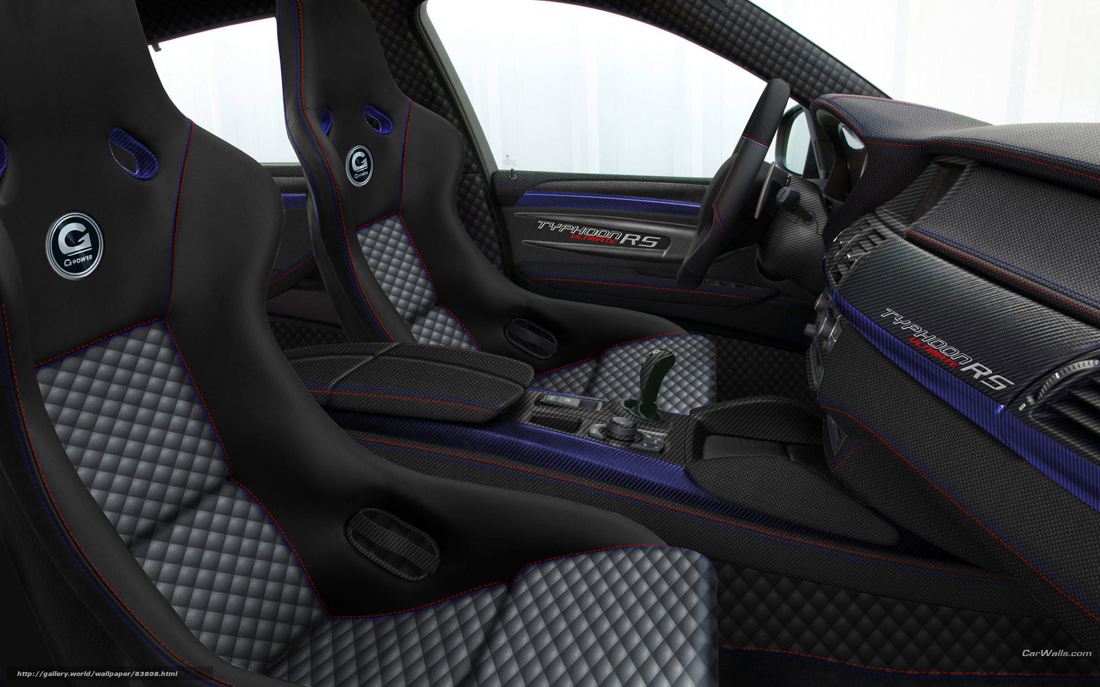 G-Power Typhoon RS interior